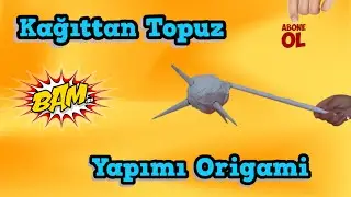 Kağıttan Topuz Yapımı El Yapımı Origami