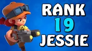 Brawl Stars l RANK 19 JESSIE! Road to 10k Trophies!