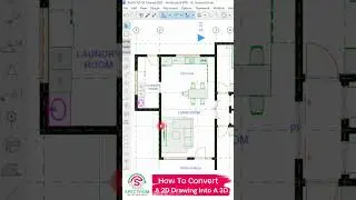 How To Convert A 2D Drawing Into A 3D Drawing  
