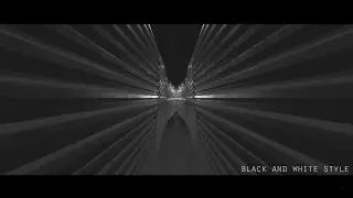 black and white style