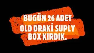 KNİGHT ONLİNE OLD DRAKİ SUPPLY BOX DENEMESİ