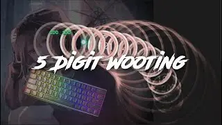 I got my hands on the Wooting Keyboard as a 5 Digit... (270BPM FC, 380BPM Burst Attempts)