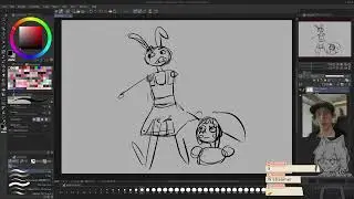 【Art】| Drawing Digital Circus with @nacht2k