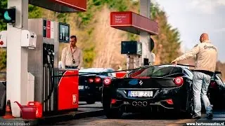 CRAZY Nurburgring Gas Station 2016 ! LOUD SOUNDS