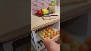 My Mini dishes in my mini kitchen