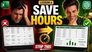 Fix Messy Excel Data in Seconds (ChatGPT Trick)