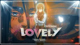 Eren & Mikasa — attack on Titan — Lovely😭❤️‍🩹 [Sad/Edit]