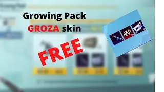 What is Growing Pack In PUBG Mobile | Free GROZA Skin? Faizy Playz