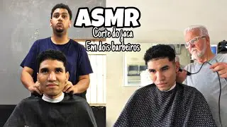 ASMR VLOG - NEW BARBER vs OLD BARBER (JACKFRUIT CUTTING)