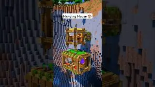 Minecraft HANGING Mountain House Tutorial 🏠 