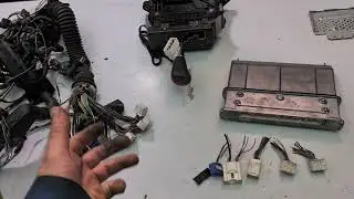 3uz fe 5at пересвап.Сложный ремонт косы двс + комплектовка щитком ucf 30 +селектор ucf30.Сборка,тест
