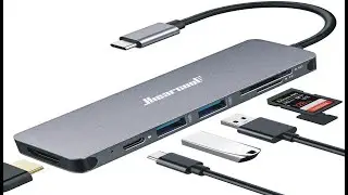 USB C Hub, Hiearcool USB C Dongle