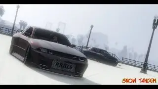 GTA V - R32 Snow Tandem!