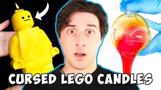 I Made Cursed LEGO Minifigure Candles