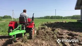 Пашем целину Shifeng 240,если честно я не верил что он справится!!!