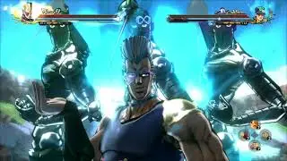 Polnareff part 5 vs Jotaro part 6 (Storm 4 mod)