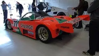 Mazda 767b - engine start