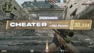 Cheater Got 30K Rating in CS2 💛 ft. Midnight beta