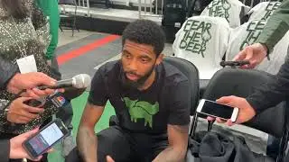 Kyrie Irving on beating the BUcks Game 2