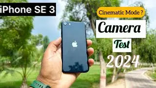 iPhone SE 3 Camera Test 2024🔥- Cinematic Mode? & Portraits Test