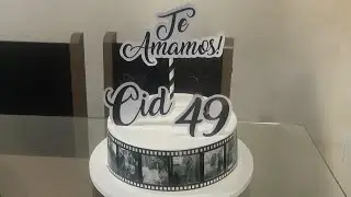 Bolo tema fotografia