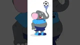 ⚽Ich bin der Elefant!🐘 Team Tierpark! - EM der Tiere | Sing Kinderlieder