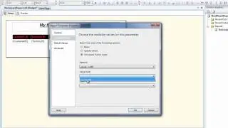 SSRS Tutorials: Lesson 6 - Creating a SSRS Report with cascading parameters