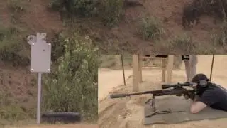 TacSteel Hostage target, 100 meters, 308Win