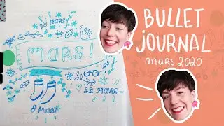 Bullet Journal mars 2020 ✨ Prendre le temps de chercher son style 🔎