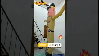 Advertsing Air Dancer | #singham #character | Admax Sky Balloon | Call 9911970019