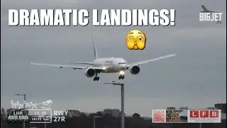 LIVE: 🌬️Windy Arrivals at London Heathrow