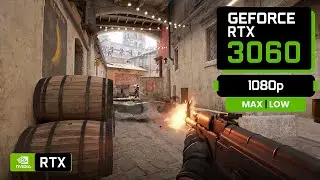 Counter-strike 2: RTX 3060 12 GB + Ryzen 9 5900X