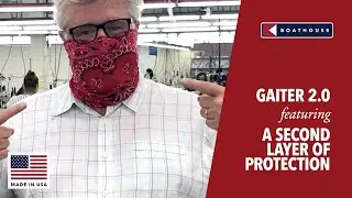 Neck Gaiter 2.0 Featuring Upgraded 2-Layer Construction