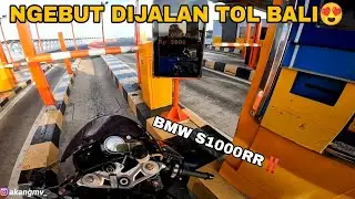 FINALLY ABLE TO EXPERIENCE THE TOLL ROAD BRINGING THE BIG BIKE BMW S1000RR || GASPOL ON THE BALI ...