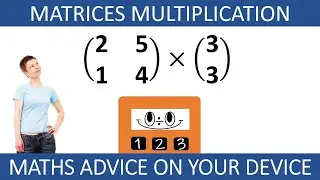 Step-by-Step: How to Multiply Two By Two Matrices Correctly (Ep.1 of 5)