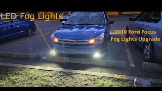 Ford Focus Fog Lights Install (Sealight Xenopower LED)