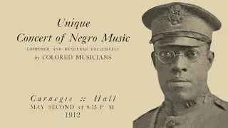 To the idiot @INKREDIBLE_HULK777 : FBA musicians in NYC circa 1910, pre-Harlem Hellfighters