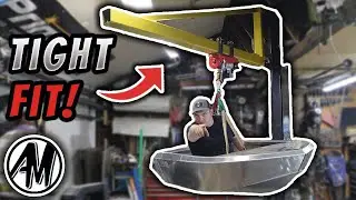 Making A Workshop Jib Crane in 15 Minutes