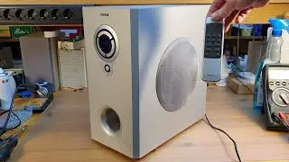 Watson Digital Home Theatre System subwoofer/amplifier teardown
