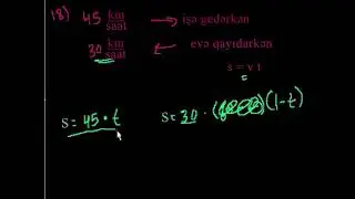 Riyazi misallar 11