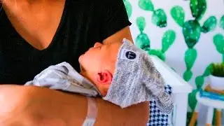 Babies First Time at Home! Cutest Nursery Ever!
