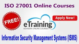 Free Online Class || Free ISO 27001 Training And Certificate || Free Course With Certificate 2021 💻