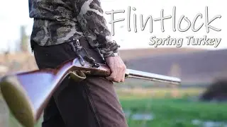 Hunting with Antique MUSKET - Flintlock Muzzleloader Turkey Hunt!