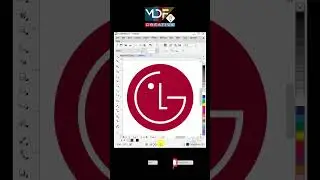Make LG logo in CorelDraw | CorelDraw Tutorial 