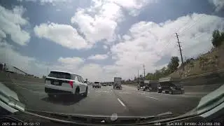 Bad driver of 9PXX498 in CA