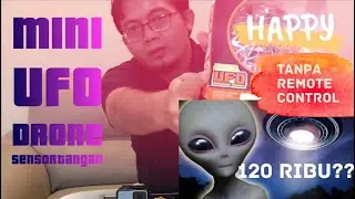 Ufo Mini Drone Sensor Tangan | Nggak pake remote controller lagi | Arya Art