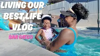 LIVING OUR BEST LIFE| SAN DIEGO VLOG| PADRES GAME + POOL DAYS