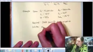 LECTURE 3 (PART H): Psychrometric Processes - Adiabatic Mixing and Evaporative Cooling