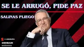 Se le arrugó, pide paz 