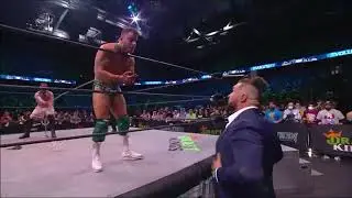 wardlow helping cm punk